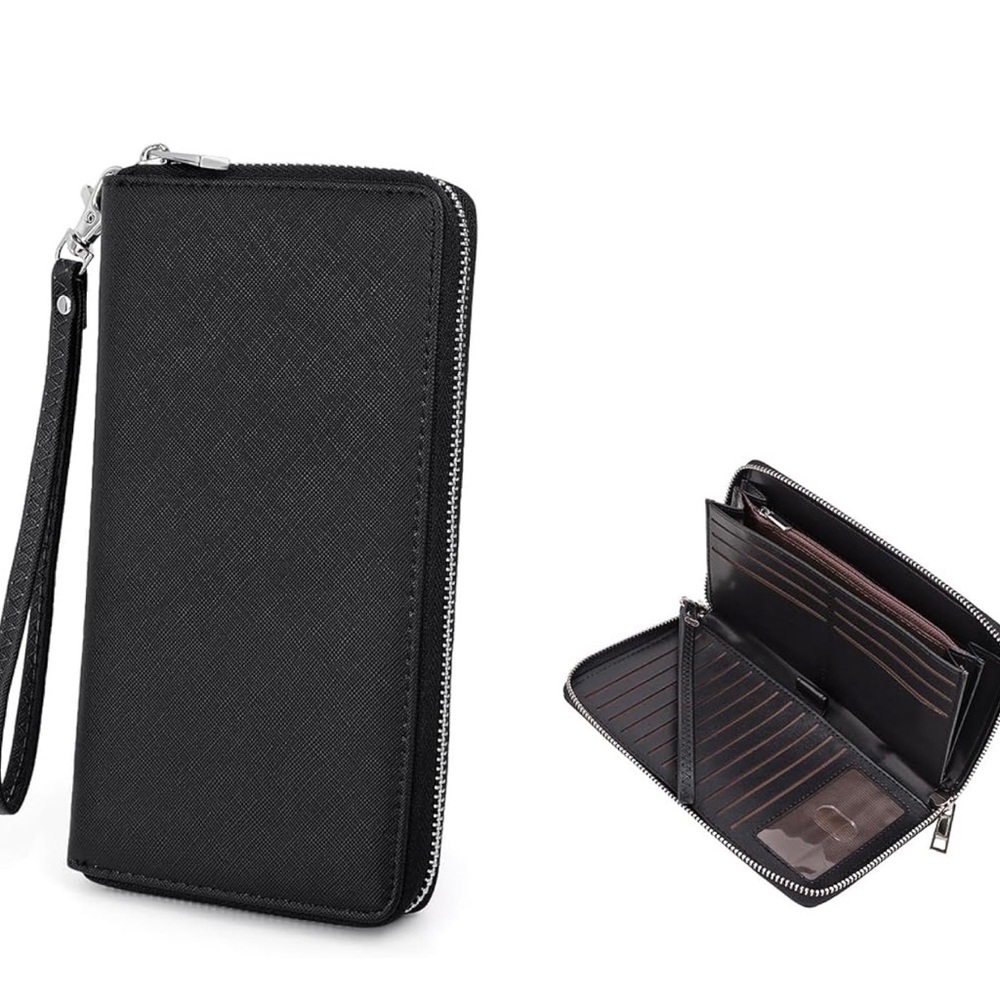 BRAND NEW black wristlet